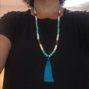 Tassel necklace